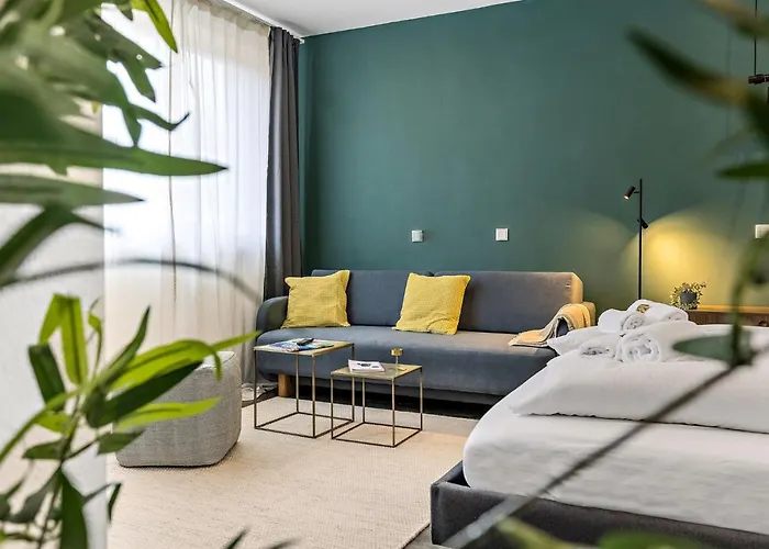 Luxomes - Spacious Studio For 4 - Kitchen - Parking